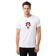 Qivi Horde Logo Baskılı Beyaz Erkek T-shirt