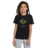 Qivi Hulk Baskılı Unisex Çocuk Siyah Sweatshirt