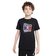 Qivi Ilovethisgame Baskılı Unisex Çocuk Siyah Sweatshirt
