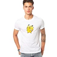 Qivi Kızgın Baskılı Beyaz Erkek T-shirt