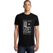 Qivi Lamb Of God There Is No Baskılı Siyah Erkek Örme T-shirt