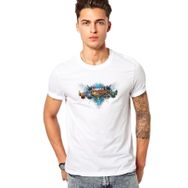 Qivi Lol Mobile Legends Bang Bang Baskılı Beyaz Erkek T-shirt