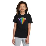 Qivi Lucifer Rising Baskılı Siyah Unisex Çocuk T-shirt