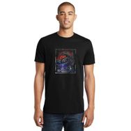Qivi Metaallica Gran Rapids Metal Rock Müzik Baskılı Siyah Erkek Örme T-shirt