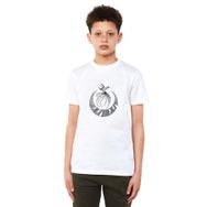 Qivi Mevlana Baskılı Beyaz Unisex Çocuk T-shirt