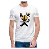 Qivi Michael Jackson Peace Olodum Baskılı Beyaz Erkek T-shirt