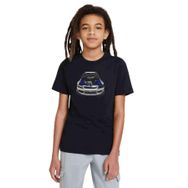 Qivi Mitsubishi Evolution Ix Baskılı Unisex Çocuk Siyah T-shirt