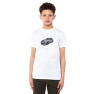 Qivi Mitsubishi Evolution Vııı Mr Baskılı Beyaz Unisex Çocuk T-shirt