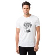 Qivi My Best Friend Baskılı Beyaz Erkek T-shirt