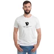 Qivi Note The Book Apple Baskılı Beyaz Erkek Örme T-shirt