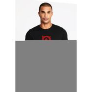 Qivi Of Warcraft For The Horde World Baskılı Siyah Erkek Örme T-shirt