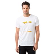 Qivi Pubg 98 Alive Baskılı Beyaz Erkek T-shirt