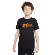 Qivi Pubg Dinner Baskılı Siyah Unisex Çocuk T-shirt