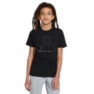 Qivi Pubg Guys Wait Up Baskılı Siyah Unisex Çocuk T-shirt