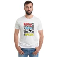 Qivi Pubg Karısık Baskılı Beyaz Erkek T-shirt