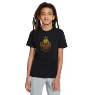 Qivi Pubg Survival Series Baskılı Unisex Çocuk Siyah Sweatshirt