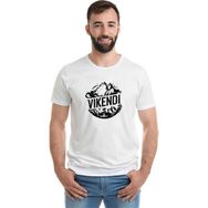 Qivi Pubg Vikendi Baskılı Beyaz Erkek T-shirt