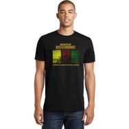 Qivi Pubg Winner Chicken Dinner Baskılı Siyah Erkek Örme T-shirt