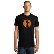 Qivi RF0327-ERKTS Dragon Ball Baskılı Siyah Örme Erkek T-shirt
