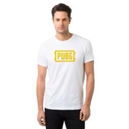 Qivi RF0500-ERKTS Pubg Baskılı Beyaz Örme Erkek T-shirt