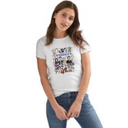 Qivi Riverdale Karm Draw Beyaz Kadın T-shirt