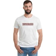 Qivi Riverdale Logo Baskılı Beyaz Erkek T-shirt