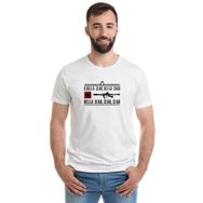Qivi Rpg Baskılı Beyaz Erkek T-shirt