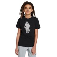 Qivi SFK0289-COCTS Baskılı Unisex Çocuk Siyah Sweatshirt