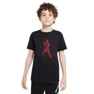 Qivi SFK0491-COCTS Baskılı Erkek Çocuk Siyah Sweatshirt