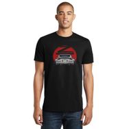 Qivi SFK0528ERKTS Nıssan Z Baskılı Siyah Örme Erkek T-shirt