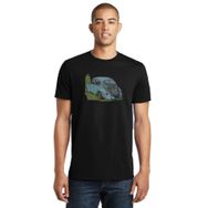 Qivi SFK0585ERKTS Wv Beetle Tosbaa Baskılı Siyah Erkek Örme T-shirt