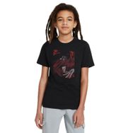 Qivi SFK0638-COCTS Baskılı Unisex Çocuk Siyah Sweatshirt