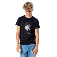 Qivi SFK0640-COCTS Baskılı Unisex Çocuk Siyah Sweatshirt