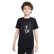 Qivi SFK0650-COCTS Baskılı Unisex Çocuk Siyah Sweatshirt