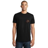Qivi SFK0705ERKTS Mortal Kombat Dragon Baskılı Siyah Örme Erkek T-shirt