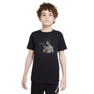 Qivi SFK0820-COCTS Baskılı Unisex Çocuk Siyah Sweatshirt