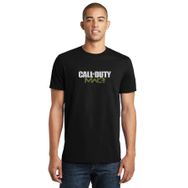 Qivi SFK0822ERKTS Call of Duty Baskılı Siyah Örme Erkek T-shirt