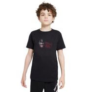 Qivi SFK0869-COCTS Joker Baskılı Unisex Çocuk Siyah Sweatshirt