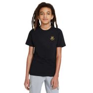 Qivi SFK0974ERKTS Berserk Mark Logo Baskılı Siyah Örme Erkek T-shirt