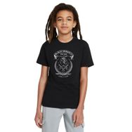 Qivi SFK0988-COCTS Baskılı Unisex Çocuk Siyah Sweatshirt