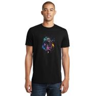 Qivi SFK2344-COCTS Baskılı Unisex Çocuk Siyah T-shirt