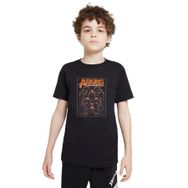 Qivi SFK2386ERKTS Wow Horde Amplem Logo Baskılı Siyah Erkek Örme T-shirt