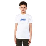 Qivi Ssparco Baskılı Unisex Çocuk Beyaz T-shirt