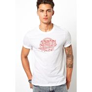 Qivi Strokes Is This It Logo Widescreen Baskılı Beyaz Erkek Örme T-shirt