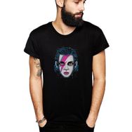 Qivi The Bitchin Baskılı Siyah Erkek Örme T-shirt