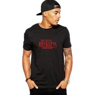 Qivi The Pretty Reckless Baskılı Siyah Erkek Örme T-shirt