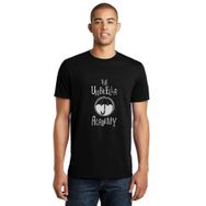 Qivi The Umbrella Academy Logo Yazı Baskılı Siyah Erkek Örme T-shirt