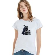 Qivi Trust Me I'm The Doctor Doctor Baskılı Beyaz Örme Kadın T-shirt