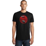 Qivi Twenty One Pilots Blurryface Brain Baskılı Siyah Erkek Örme T-shirt