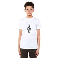 Qivi TYC00376911513 Sol Anahtarı Baskılı Unisex Çocuk Beyaz T-shirt